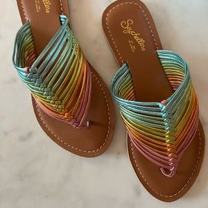 Seychelles Bright Eyed Rainbow Sandals